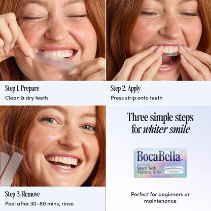 Natural Teeth Whitening Strips